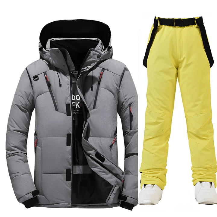 Herren Skijacke | Warmes Ski Set | Winterjacke Herren