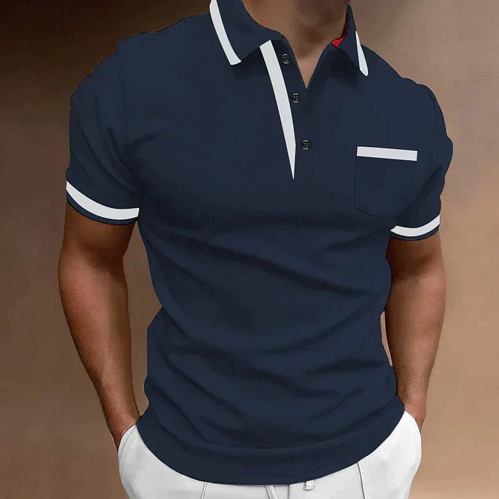 Herren Polohemd | Klassisch Modernes Hemd | Elegantes Herren Kleider
