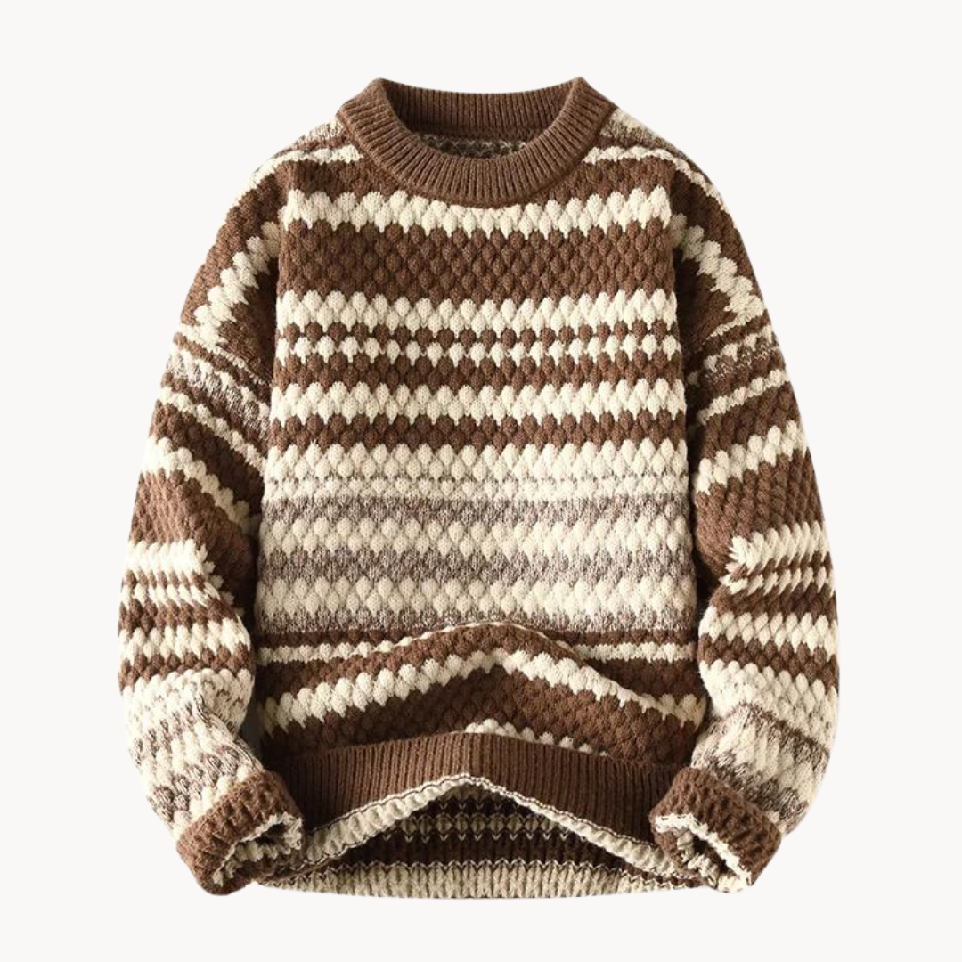 Pullover Herren | Kaschmir Pullover Style | Elegantes Rundhals Design