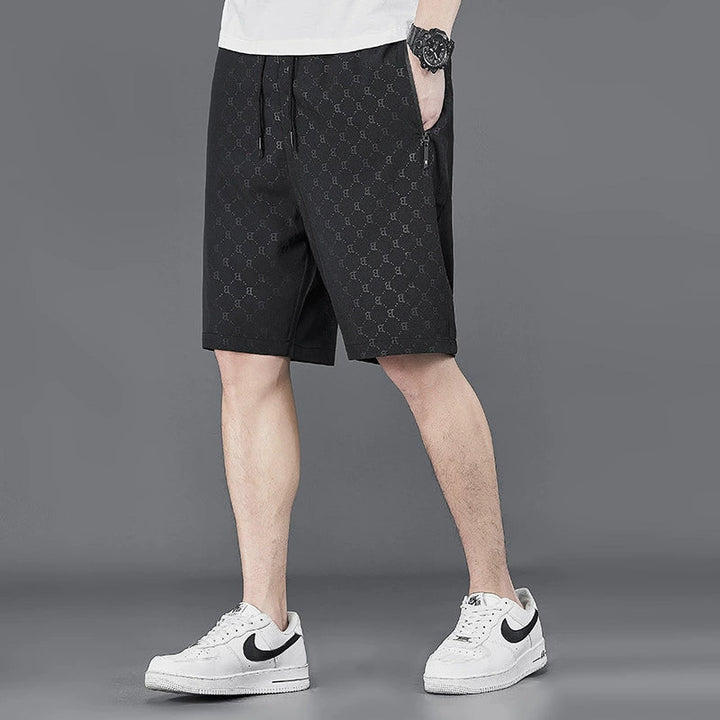 Herren Shorts | Straight | Mit Reißverschluss Detail | Sommer