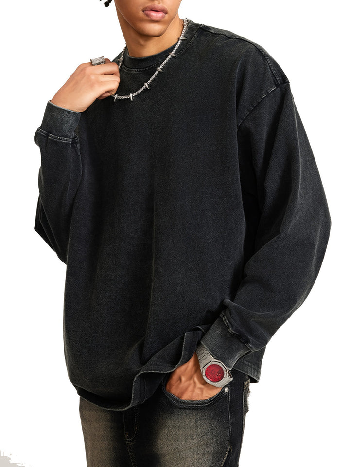 Herren Tops | Oversized | Lange Ärmel | Frühling