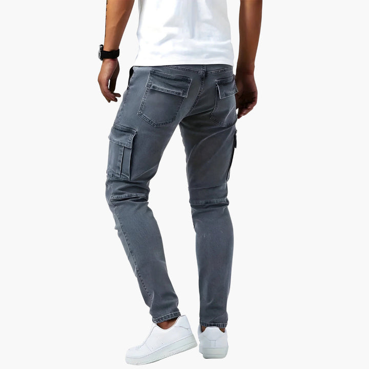 Herren Cargohose | Slimfit | Mit Taschen | Herbst