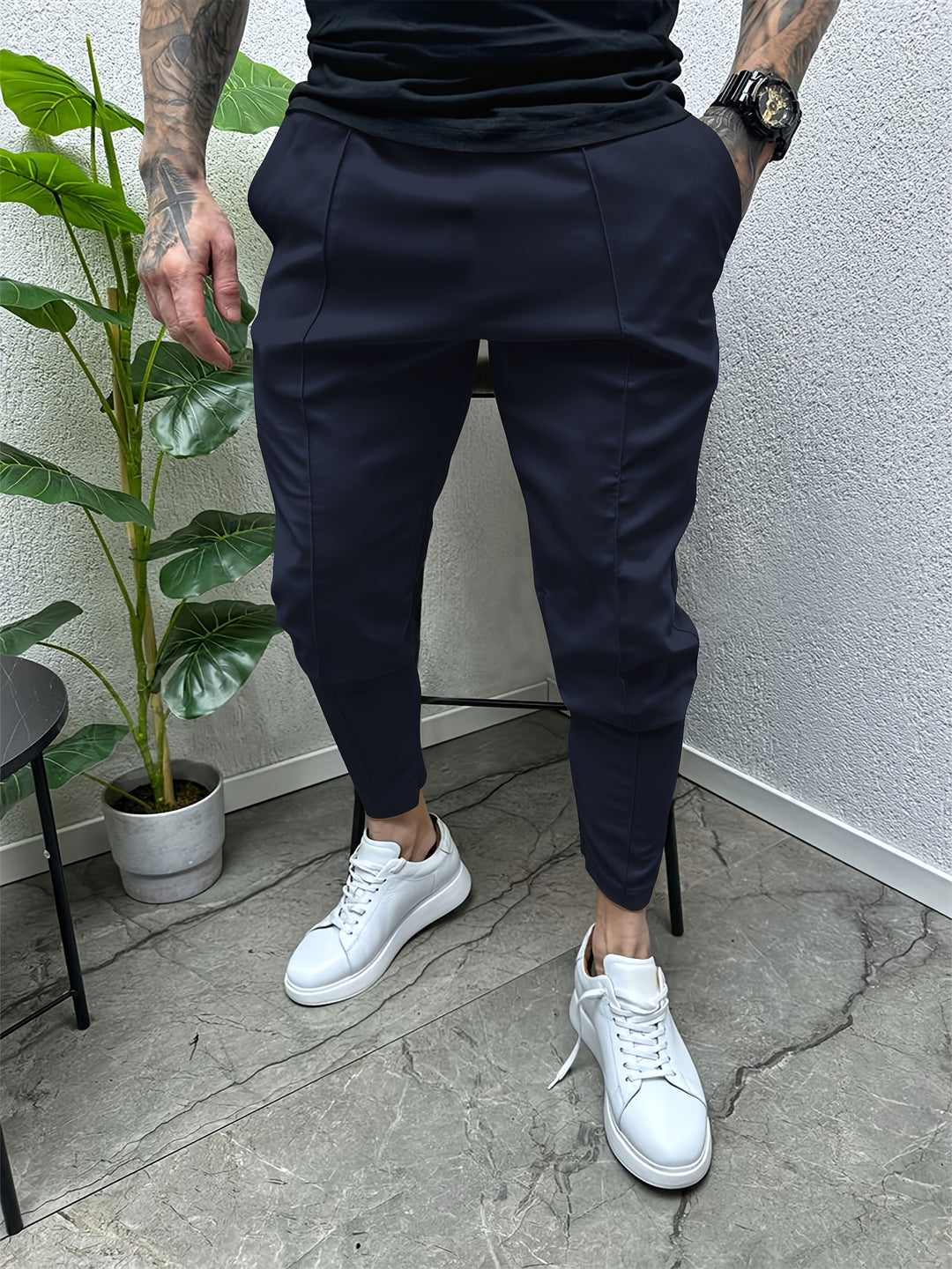 Herren Hose | Tapered | Schlupfmodell | Sommer