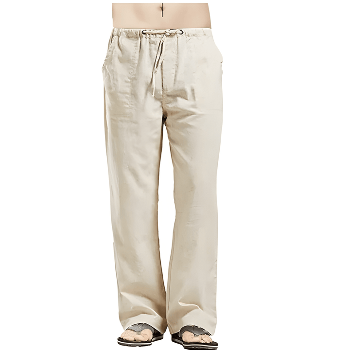 Herren Hose | Straight | Mit Tunnelzug | Sommer