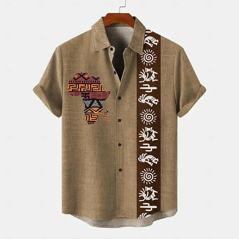 Herren Shirt | Westernstil | Knopfleiste | Sommer