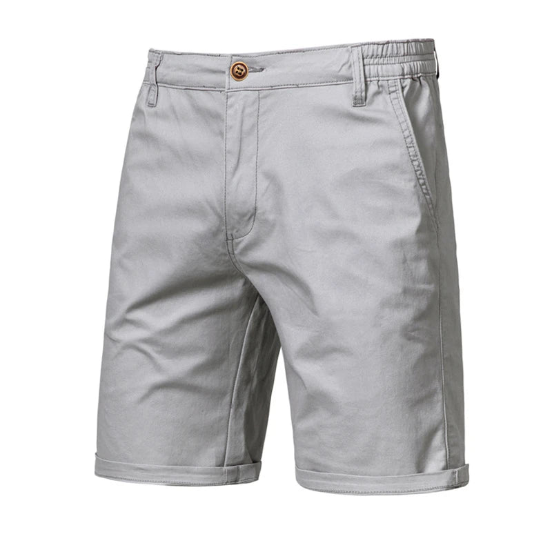 Herren Shorts | Straight | Mit Knopfverschluss | Sommer