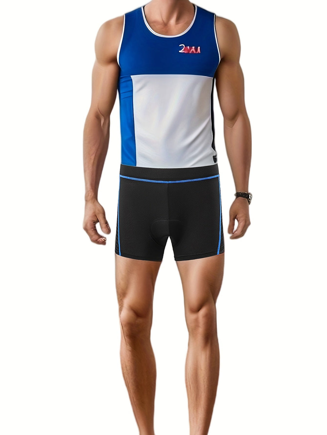 Herren Fahrradhose | Gepolstertes Design | Slim Fit | Sommer