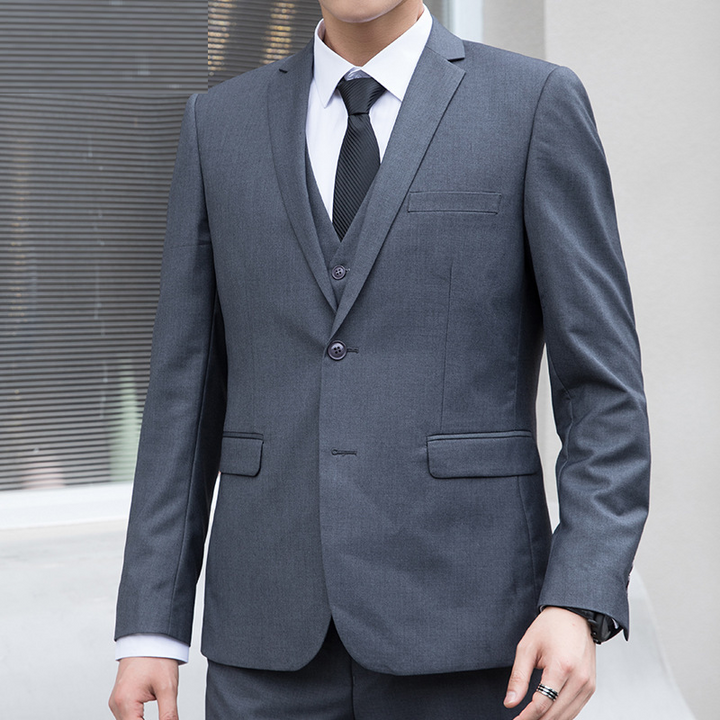 Herren Anzug | Elegant | Mit Knopfverschluss | Herbst