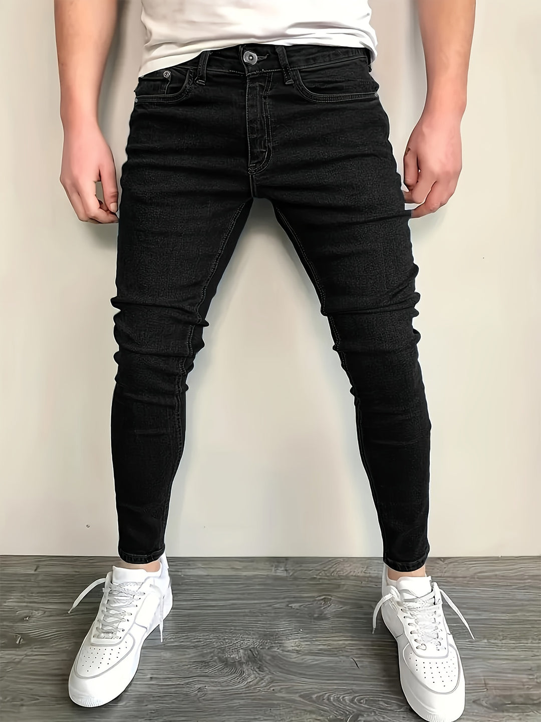 Herren Jeans | Slimfit | Mit Knopfverschluss | Sommer