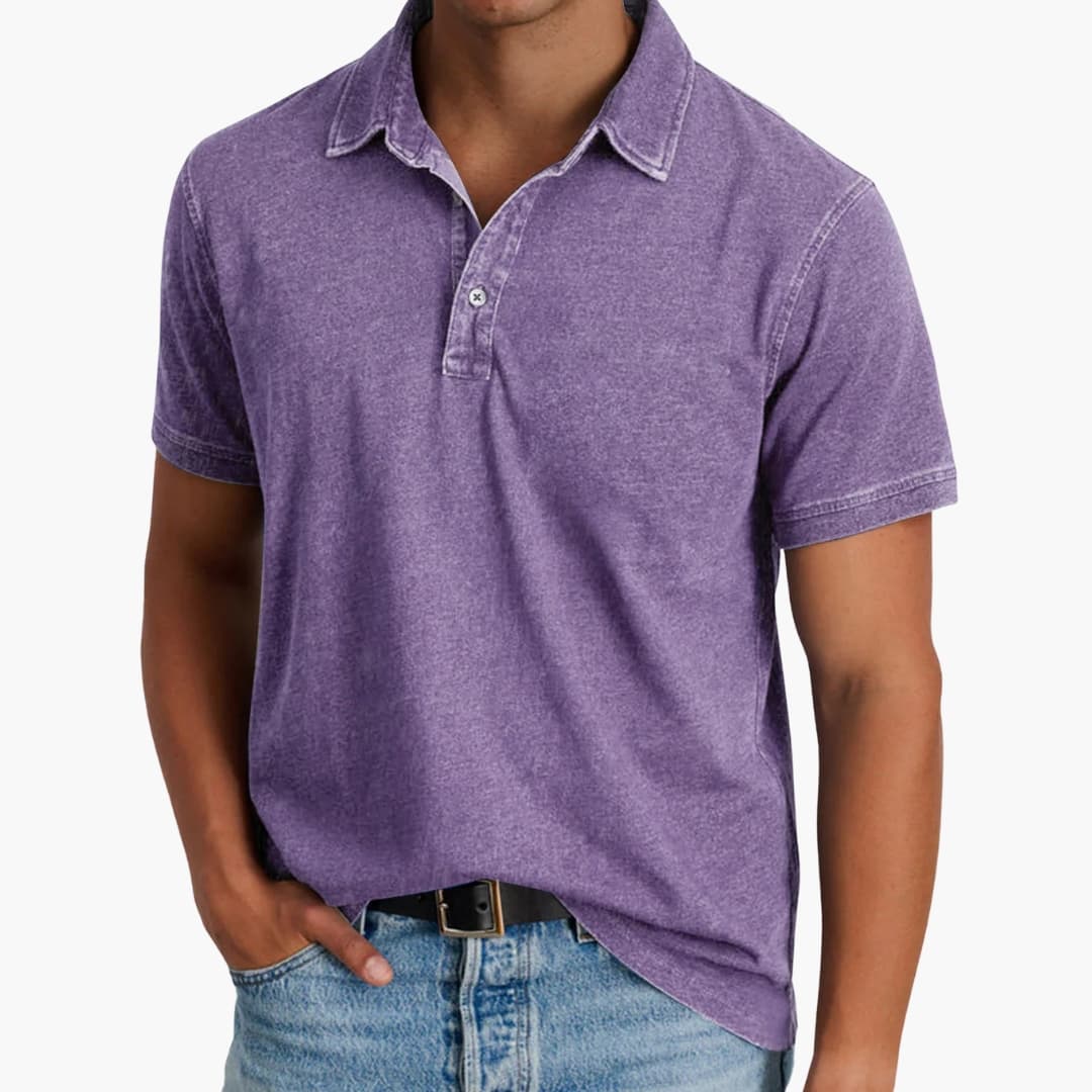 Herren Poloshirt | Slimfit | Mit Knöpfen | Sommer