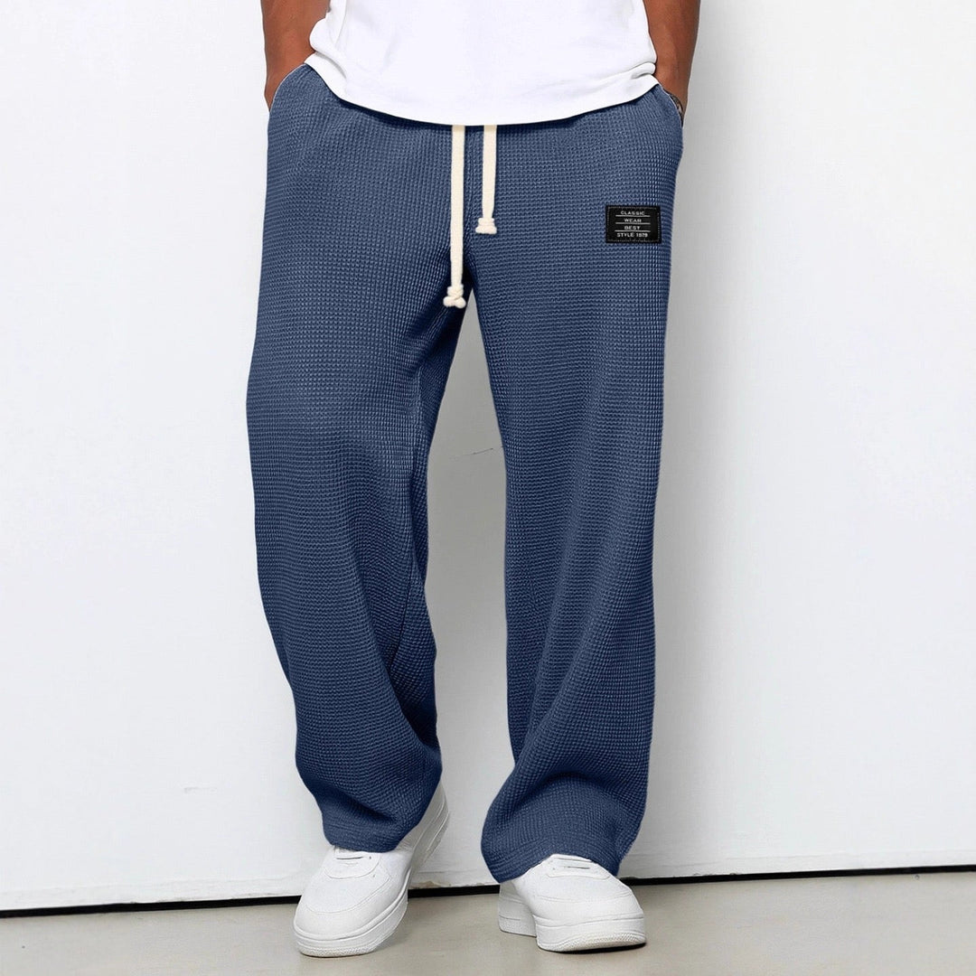 Herren Hose | Straight Leg | Mit Kordelzug | Sommer