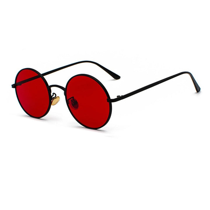 Herren Sonnenbrille | Retro Vintage | Rundes Gestell | Sommer