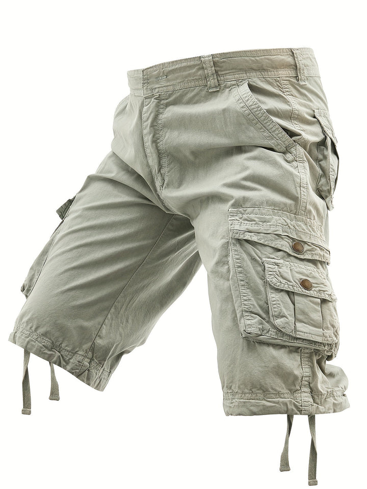 Herren Cargoshorts | Bequem Baumwolle | Mit Seitentaschen | Lässiger Sommer