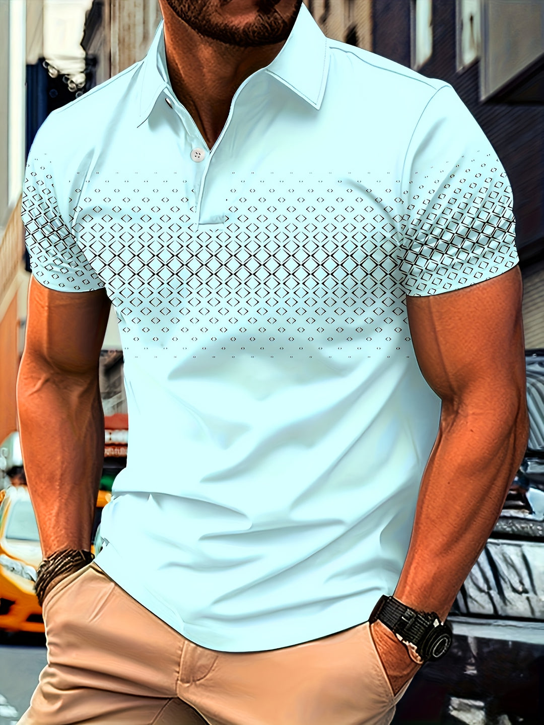 Herren Poloshirt | Slimfit | Mit Knöpfen | Sommer