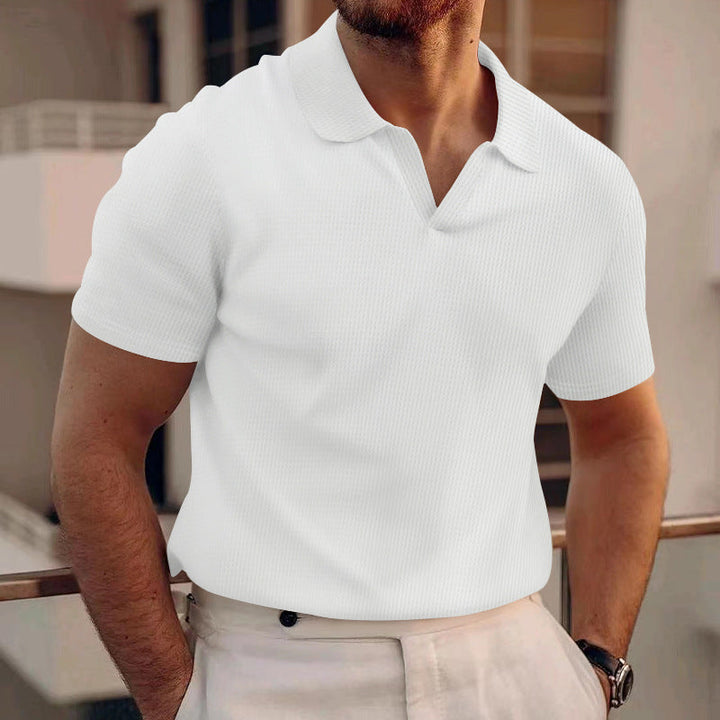 Herren Polo | Slimfit | Kurze Ärmel Ohne Knöpfe | Sommer