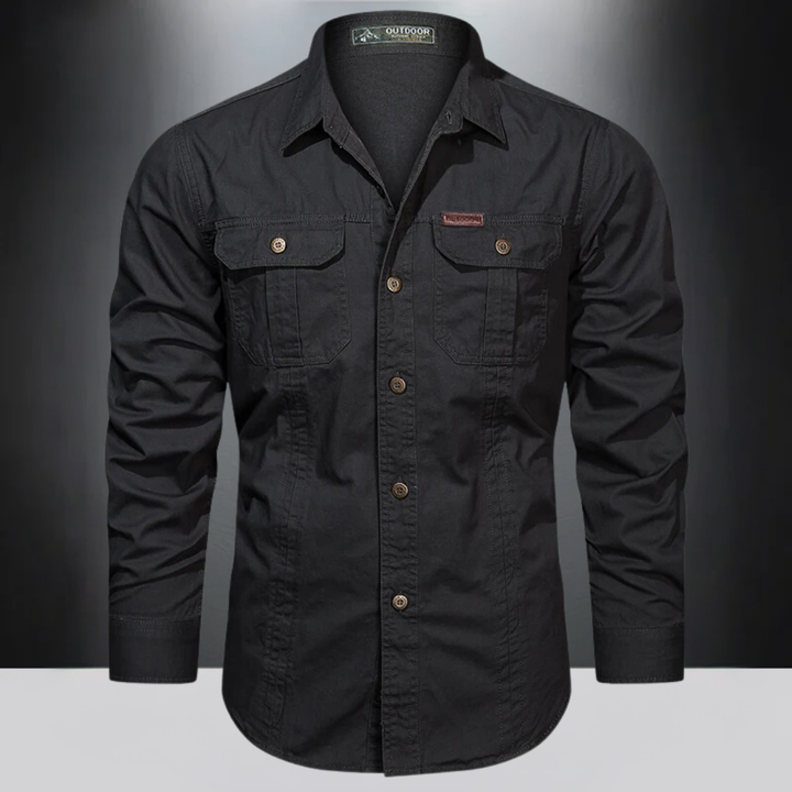 Herren Hemd | Straight Elegant | Mit Knöpfen | Sommer
