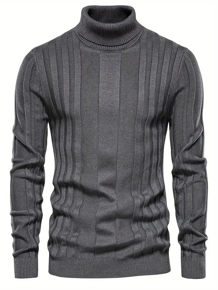 Rollkragenpullover Herren | Langarm | Warme & Klassiker Pullover