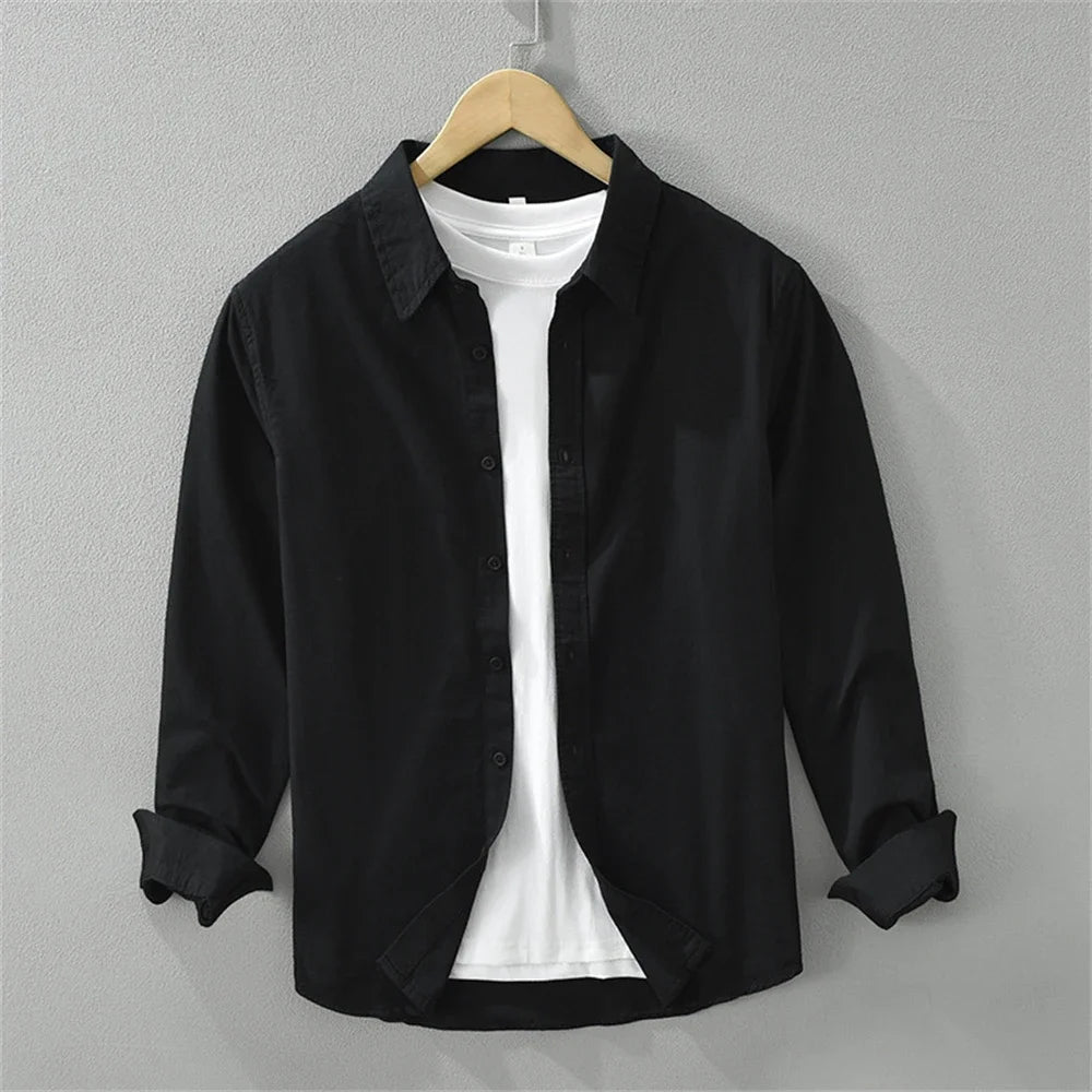 Herren Hemd | Straight | Mit Knöpfen | Sommer