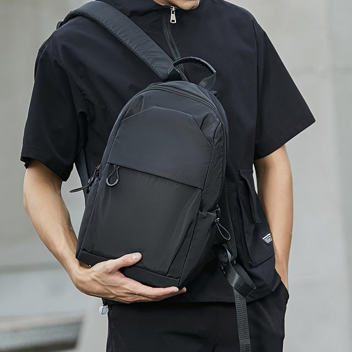 Herren Rucksack | Minimalistisch | Reißverschluss | Alltag