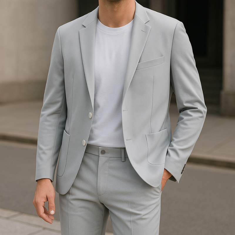 Jacke Herren | Elegante Anzug Set | Klassische Herren Kleider