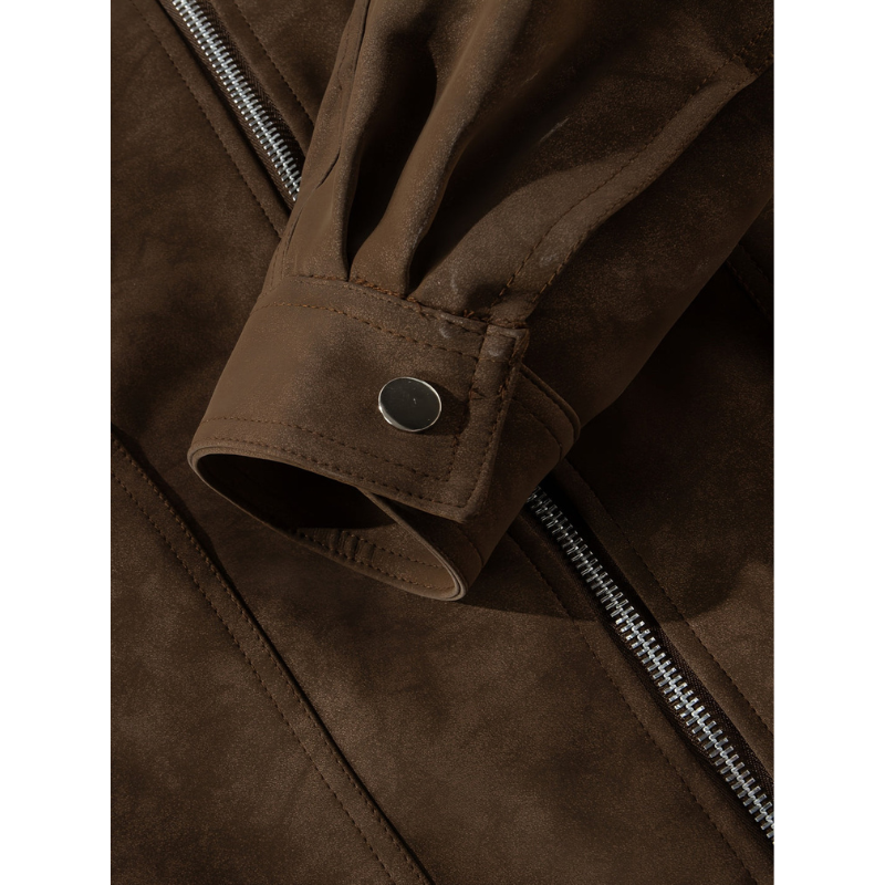 Winterjacke Herren | Vintage Jacke Herren | Retro Bomber Stil