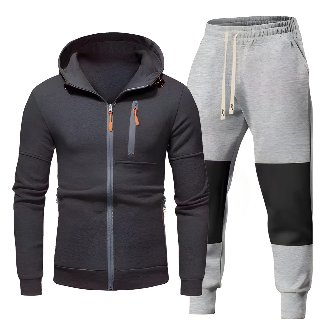 Herren Sportset | Trainingsjacke Jogginghose | Sportliche Kleider