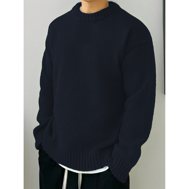 Herren Pullover | Rundhals und Lange Ärmel | Übergröße