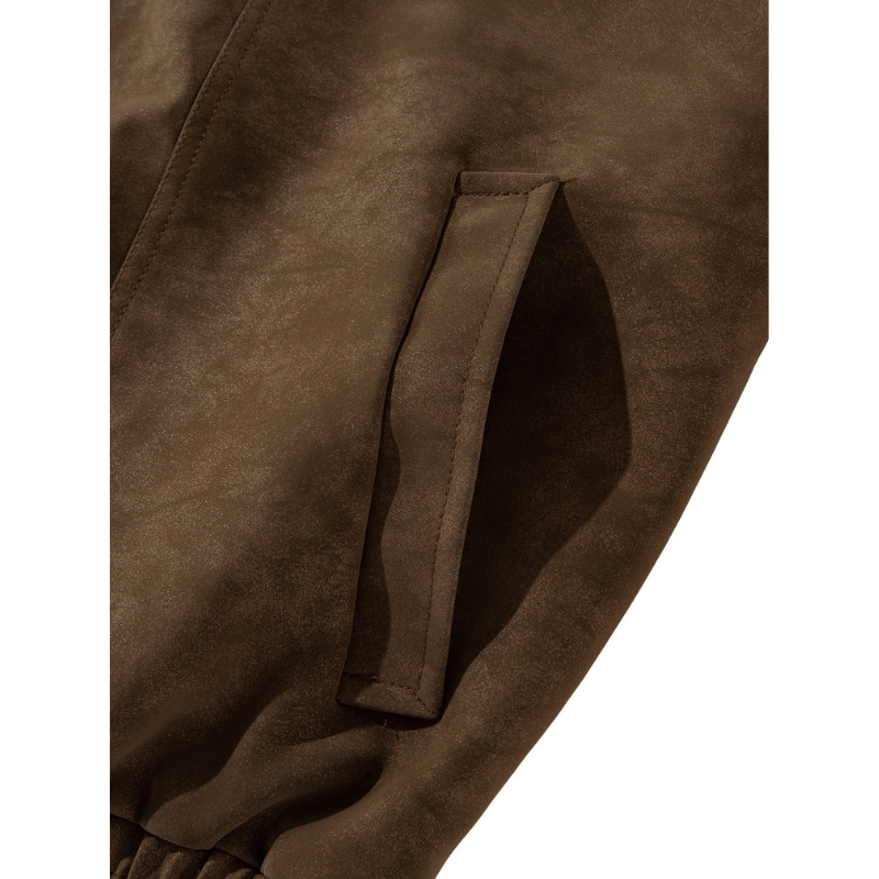 Winterjacke Herren | Vintage Jacke Herren | Retro Bomber Stil