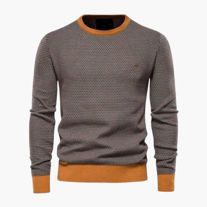 Pullover Herren | Feines Strickmuster | Elegant Strickpullover Herren