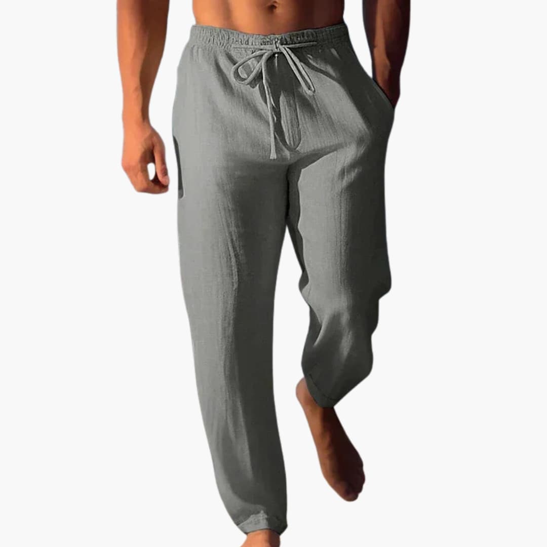 Herren Jogginghose | Straight | Mit Kordelzug | Sommer