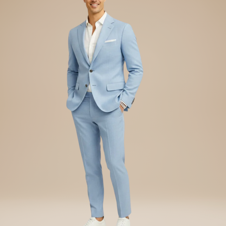 Herren Set | Slim Fit Zweiteiliges Kostüm | Kleider Urban