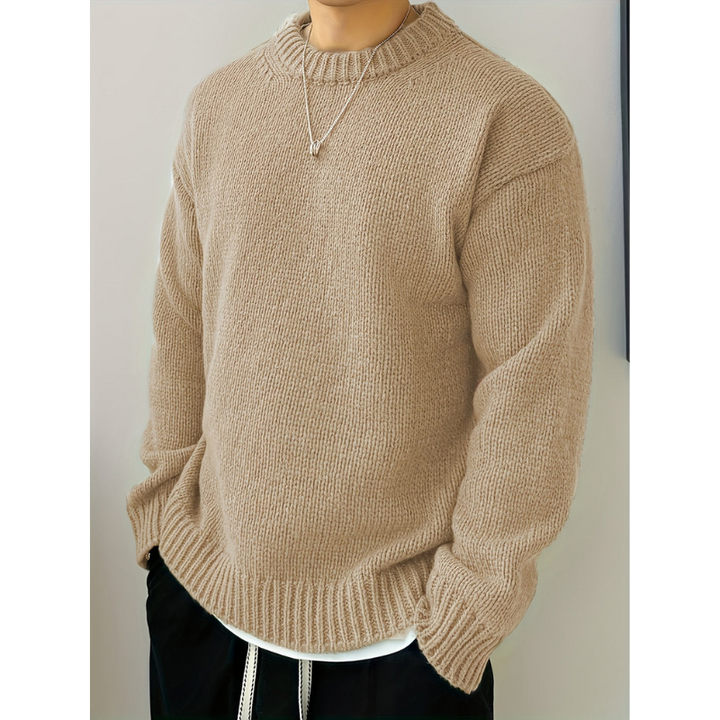 Herren Pullover | Rundhals und Lange Ärmel | Übergröße