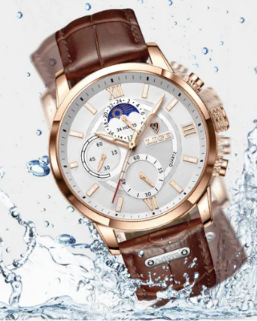 Herren Uhr | Elegant Klassisch | Mit Datumsanzeige | Sommer