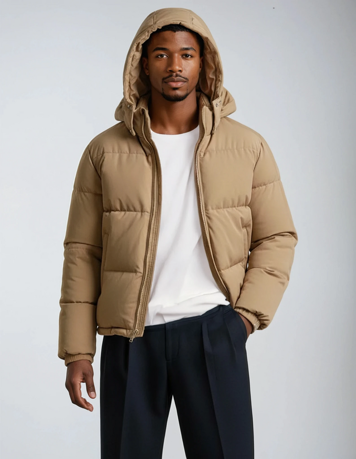 Jacke Herren | Winterjacke Herren Kapuze | Atmungsaktiv Style