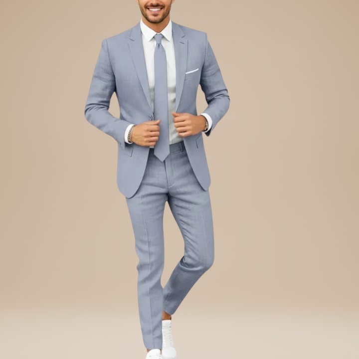 Herren Set | Slim Fit Zweiteiliges Kostüm | Kleider Urban