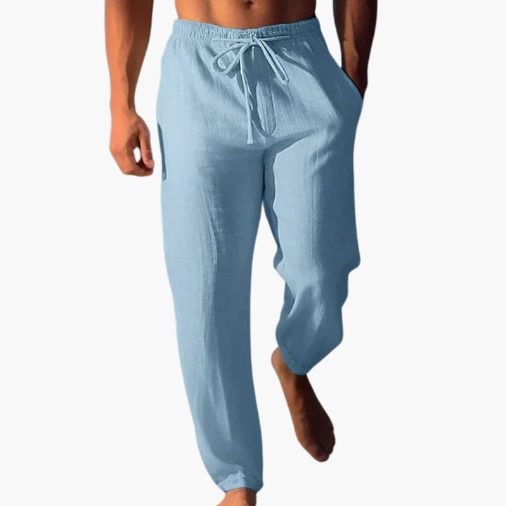 Herren Jogginghose | Straight | Mit Kordelzug | Sommer