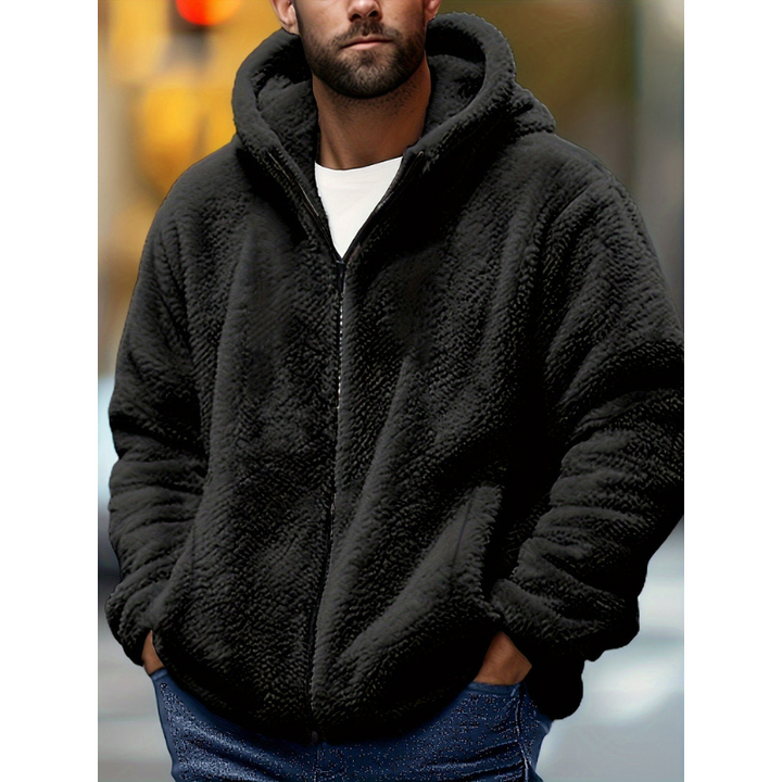 Winterjacke Herren | Warme Daunenjacke Herren | Kapuze & Taschen