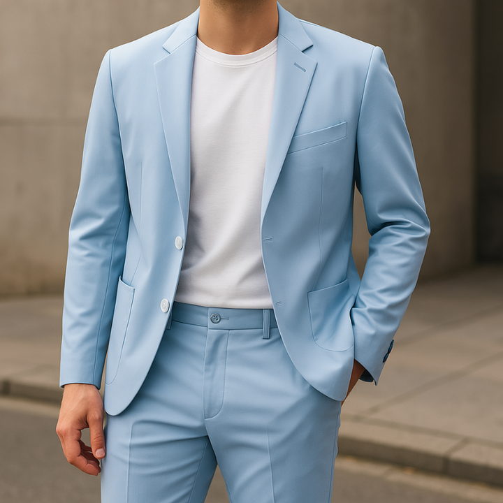 Jacke Herren | Elegante Anzug Set | Klassische Herren Kleider