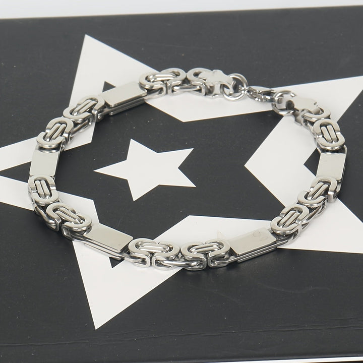 Herren Schmuck Set | Ketten &amp; Armband | Edelstahl Design | Sommer