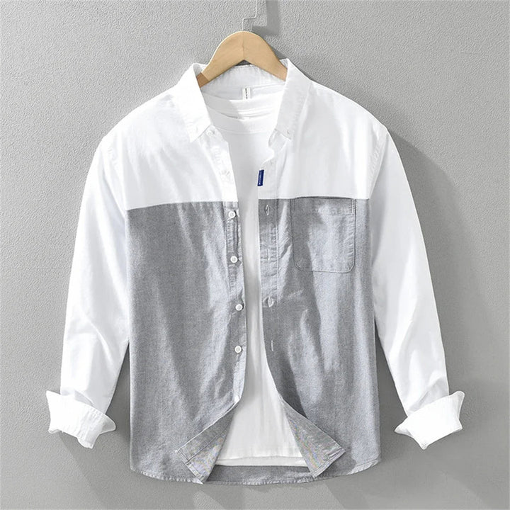 Herren Hemd | Oversized | Mit Knöpfen | Sommer