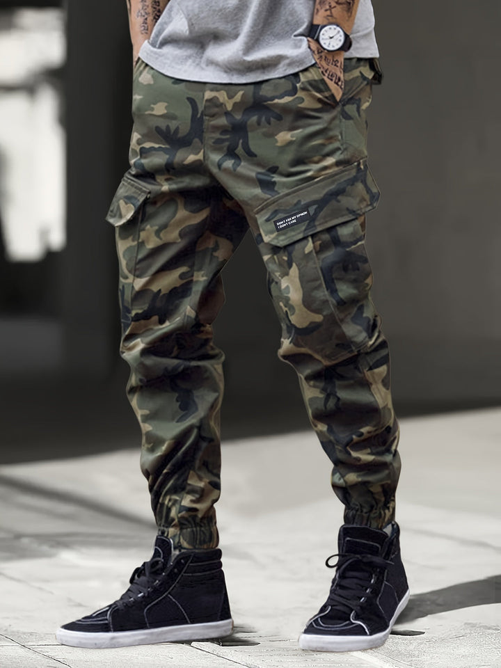 Herren Hose | Tapered Cargo | Mit Taschen | Sommer