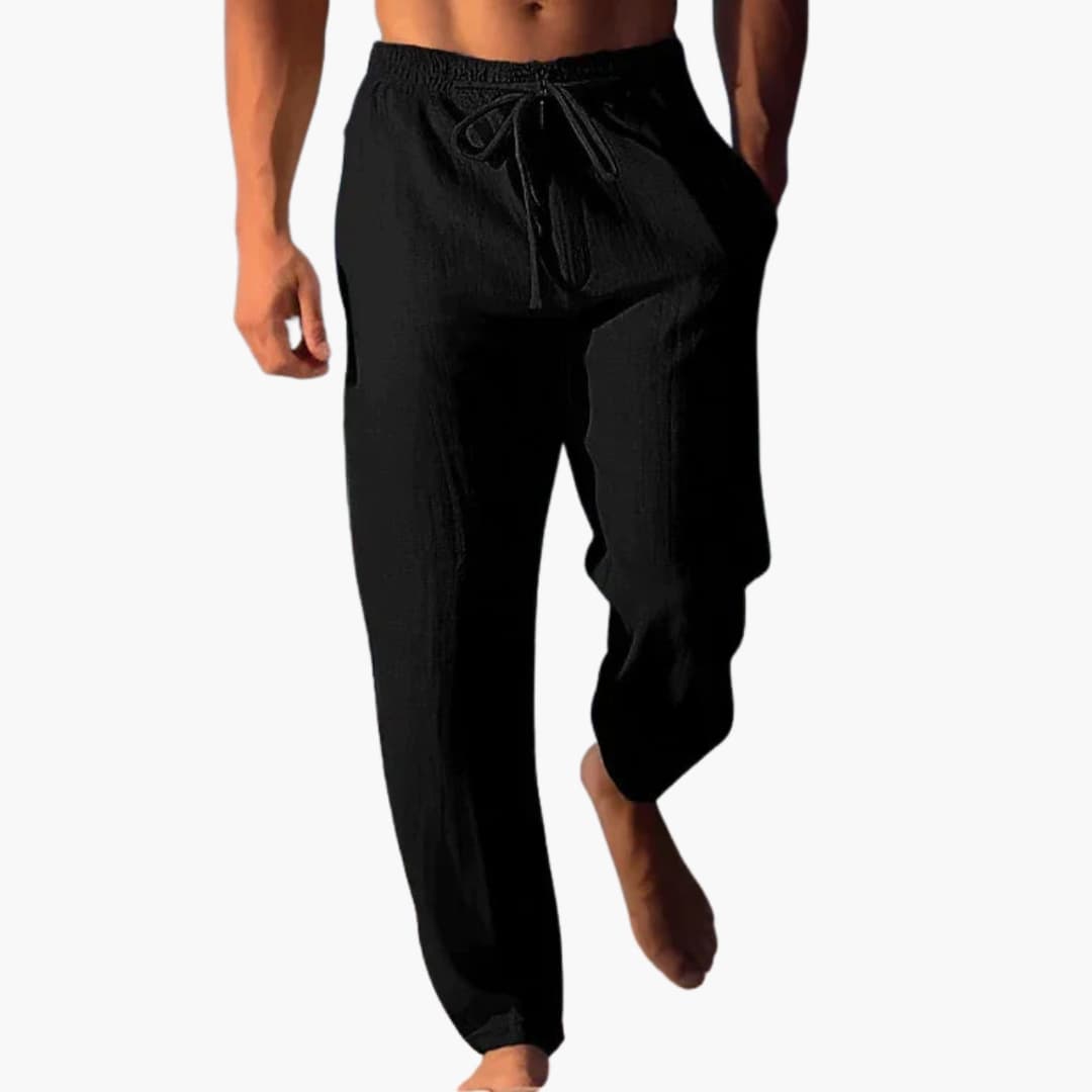 Herren Jogginghose | Straight | Mit Kordelzug | Sommer