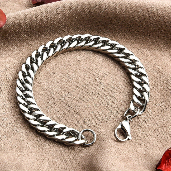 Herren Armband | Elegant | Gliederdesign | Ganzjährig