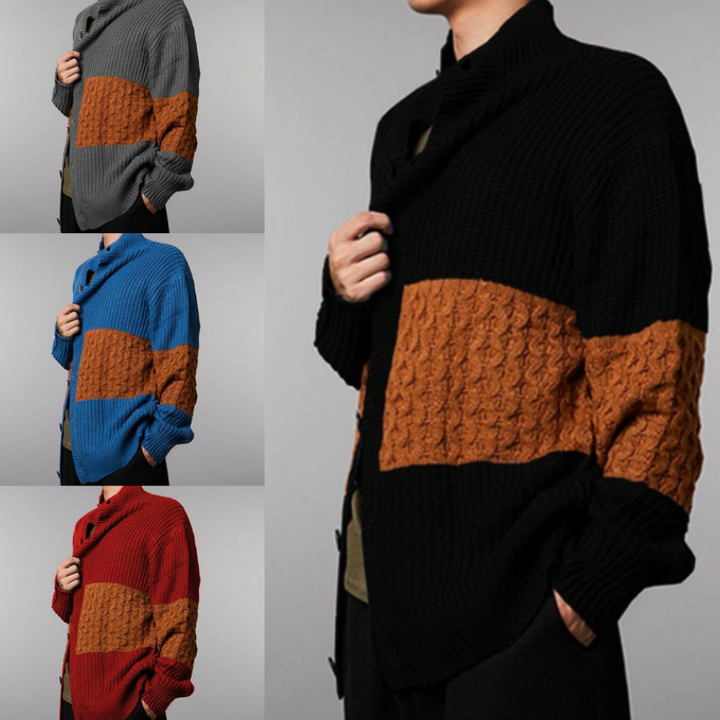 Herren Cardigan | Modernes Strickdesign | Stilvolle Kleider