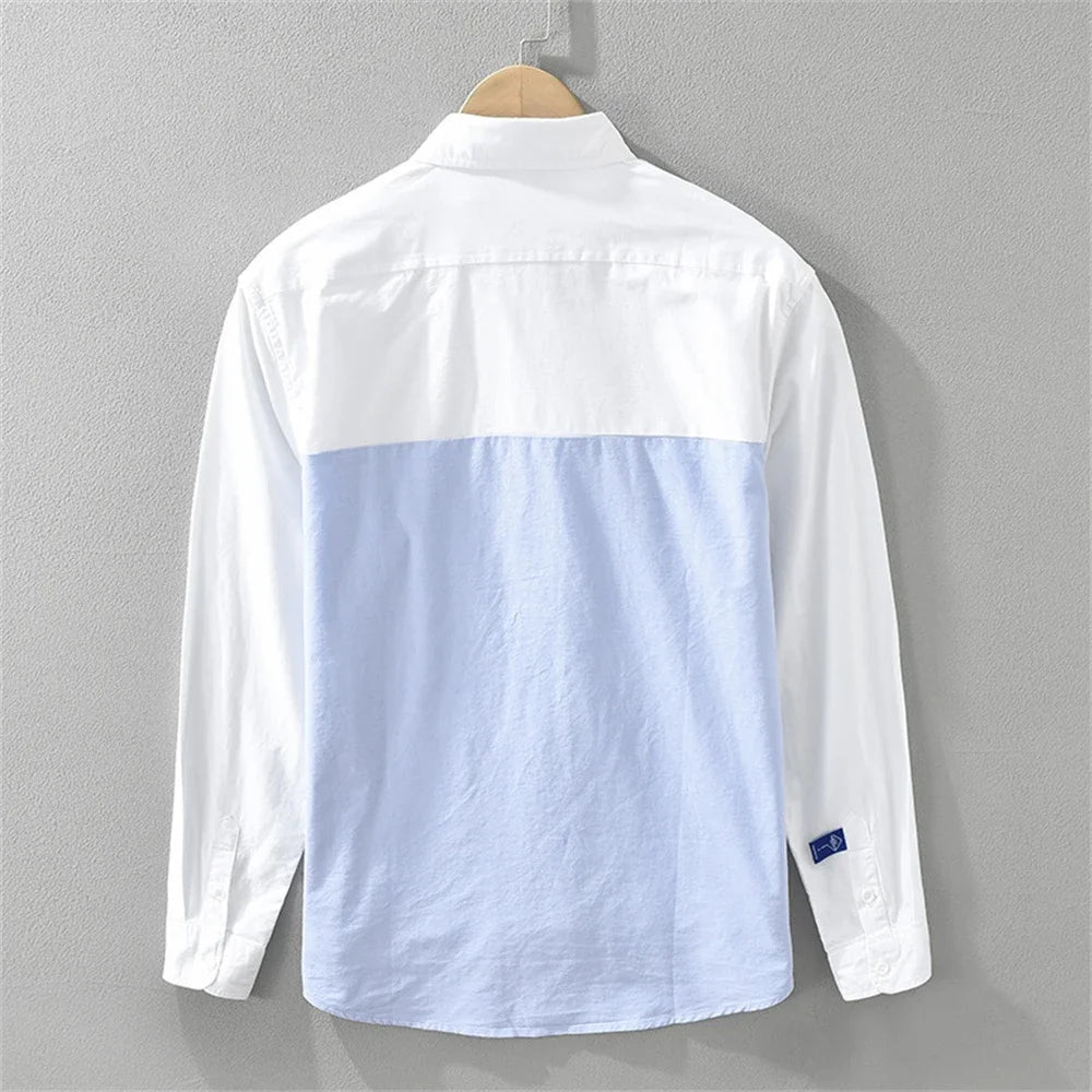 Herren Hemd | Oversized | Mit Knöpfen | Sommer
