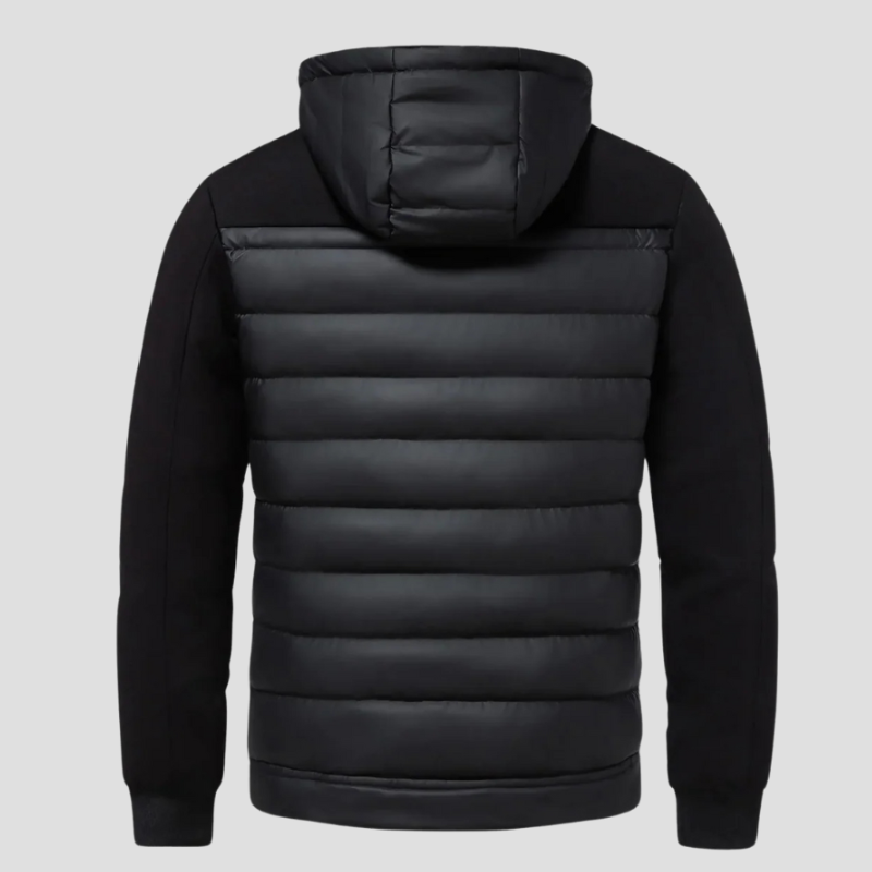 Winterjacke Herren | Leichte Steppjacke mit Kapuze | Jacke Herren Sportlich