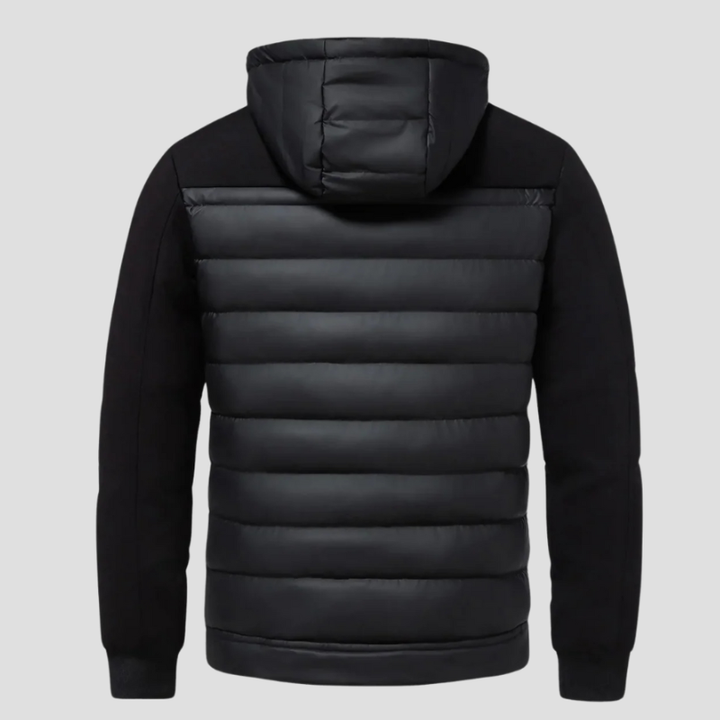 Winterjacke Herren | Leichte Steppjacke mit Kapuze | Jacke Herren Sportlich