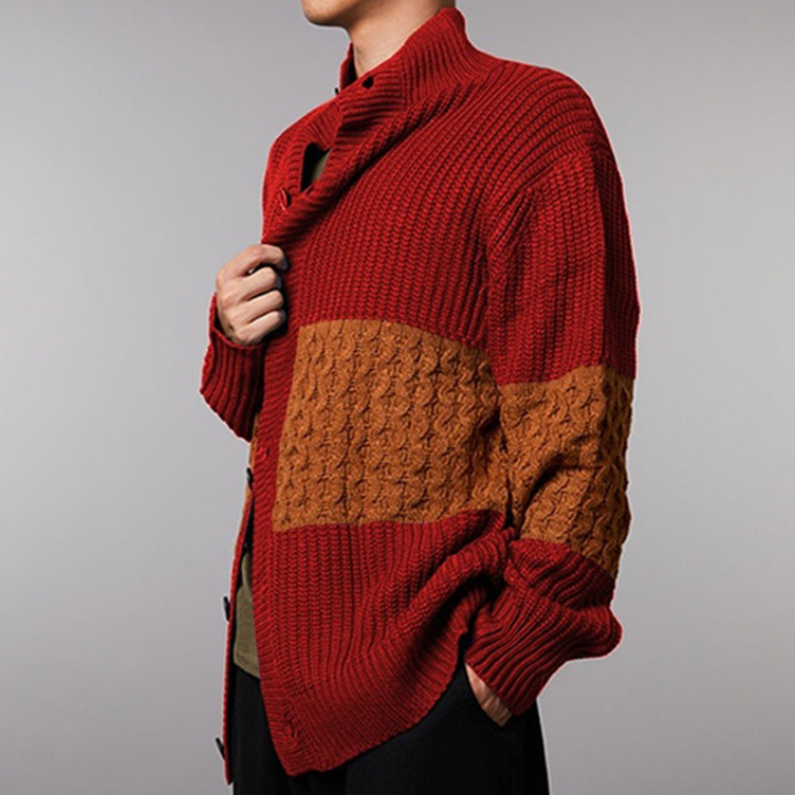 Herren Cardigan | Modernes Strickdesign | Stilvolle Kleider