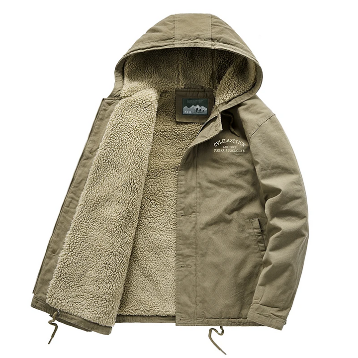 Jacke Herren | Winterjacke Herren Kapuze | Bequemer Outdoor Style