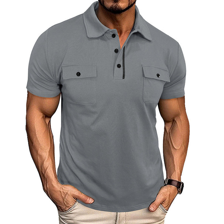 Herren Poloshirt | Slimfit Elegant | Mit Knöpfen | Sommer